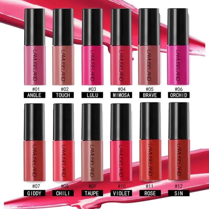 Mini ensemble de 1/3 rouges à lèvres mats nude