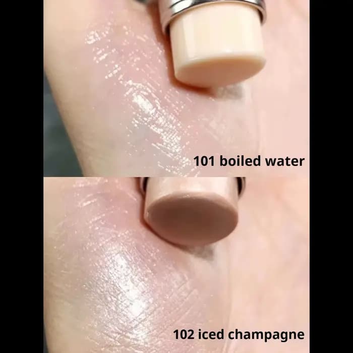 Bâton de haute brillance surligneur Blush eau lumière miroitant imperméable visage Contour illuminateur éclaircir