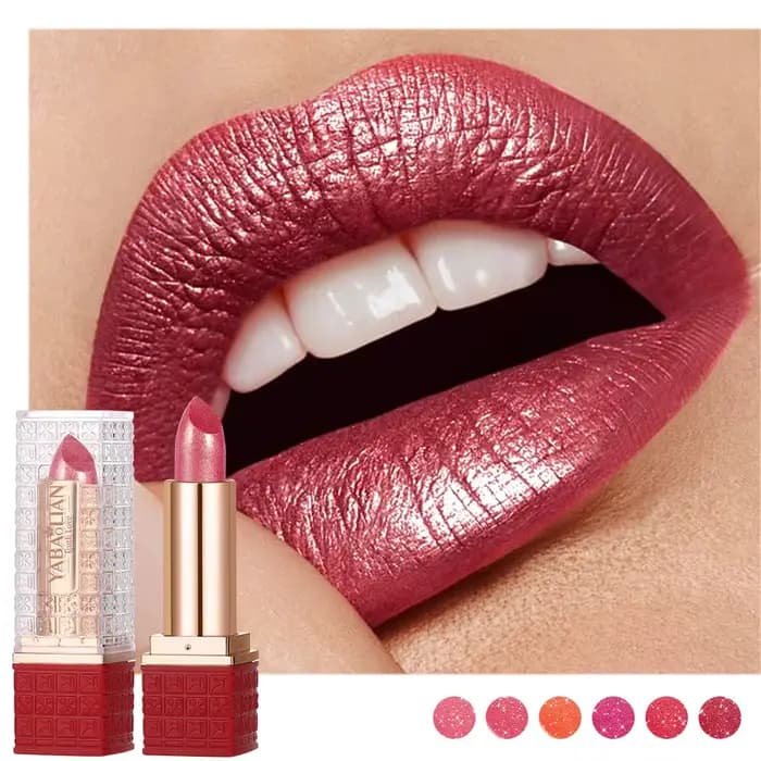 Rouge à lèvres métallique ciel étoilé brillant Texture velours