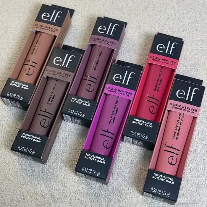 Gloss à lèvres Elf Brand 6 couleurs aux saveurs de fruits