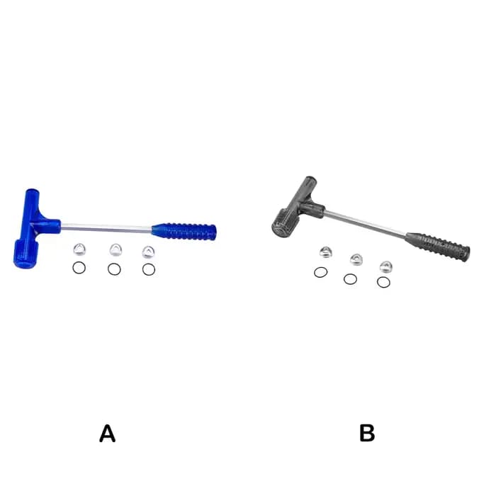 Marteau d'extraction de balles à Impact avec trois ensembles d'outils à main, équipement d'atelier de réparation multifonctionnel pratique et robuste noir