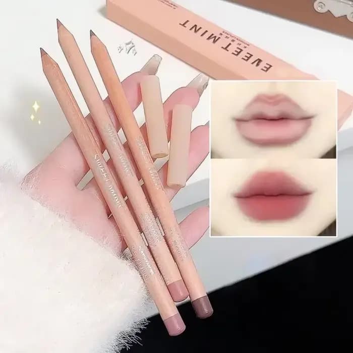 Pâte de haricots rose crayon à lèvres professionnel