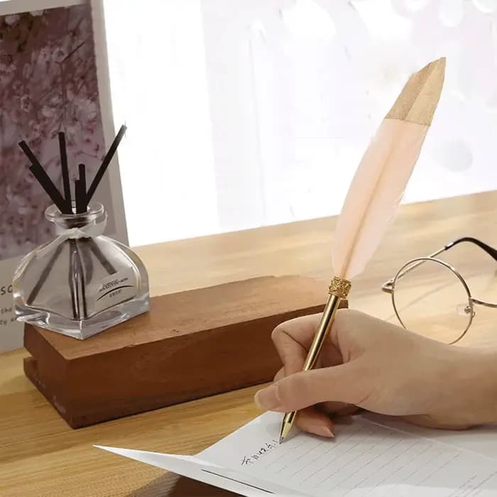 Stylo plume pour livre d'or, cadeau merveilleux, stylo d'écriture signature, stylo plume en boîte, stylo à bille, fête de mariage