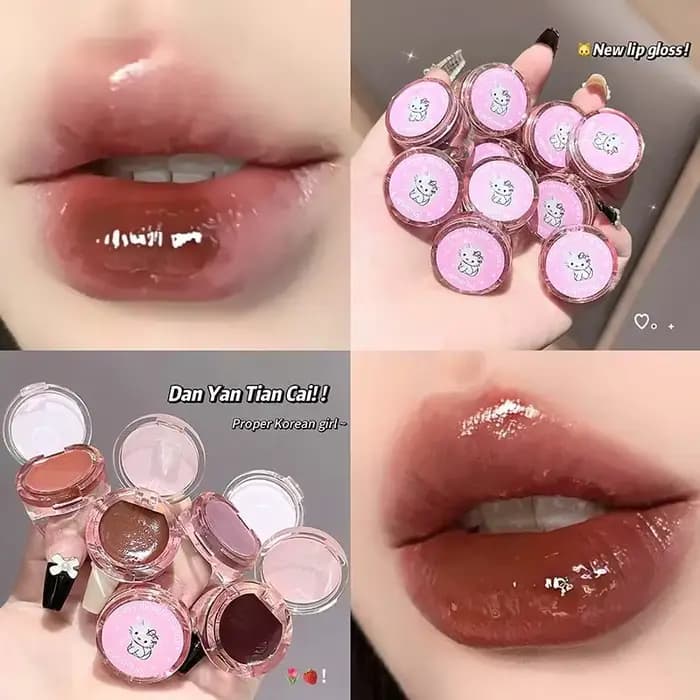 Pâte de brillant à lèvres rose
