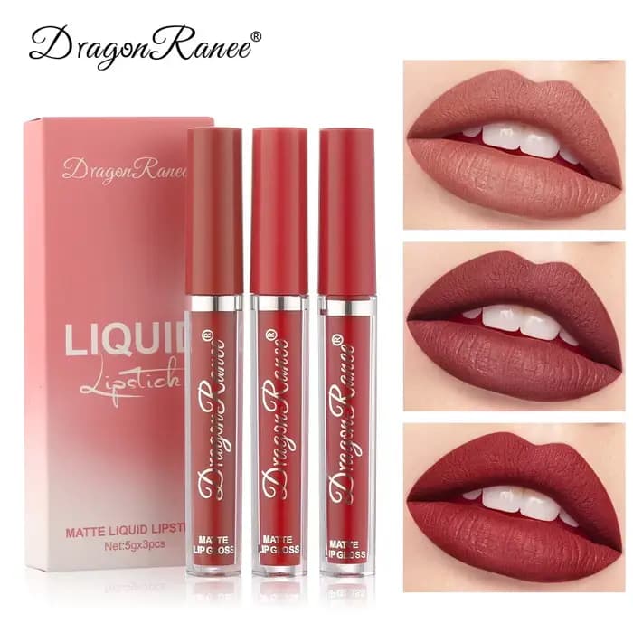 Ensemble de Rouges à Lèvres Liquides