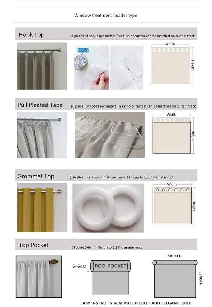 Rideau en lin et coton de style français, à rayures bleues, pour chambre à coucher, salon, balcon, livre, chambre d'enfant, fil personnalisé