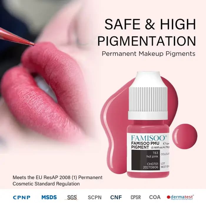 Encre de tatouage pour les lèvres