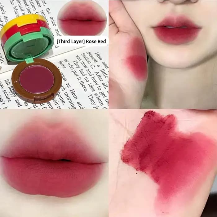 Mousse à lèvres en velours Cappuvini - Formule au beurre mat