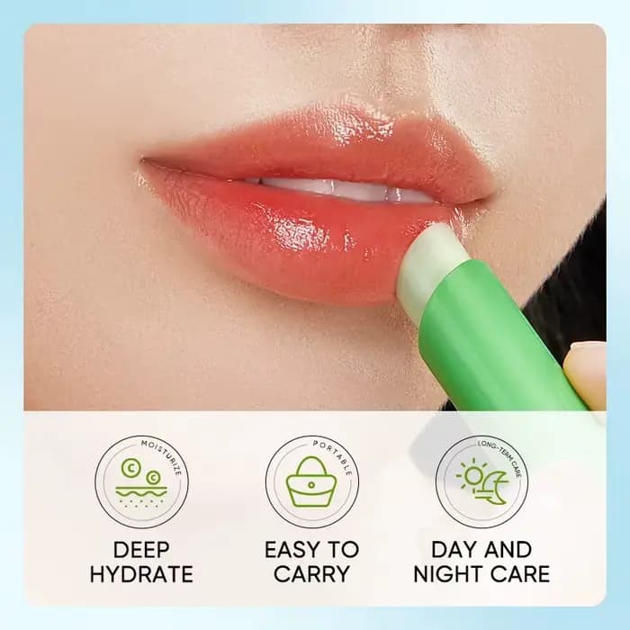 Baume à l'aloe vera pour les lèvres nourrissant