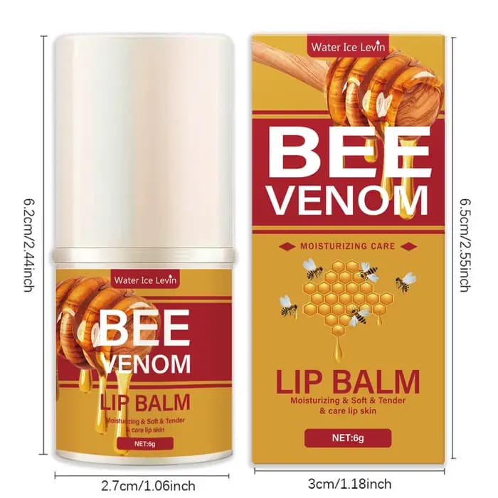 Baume à lèvres au venin d'abeille : hydratant et nourrissant
