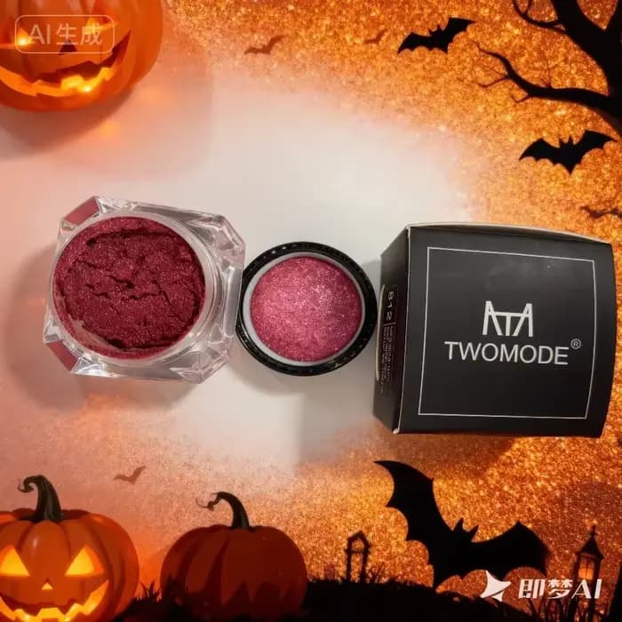 Fard à paupières rouge 3g TWOMODE - Haute pigmentation