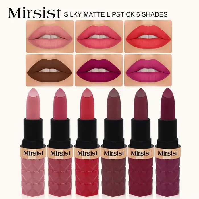 Mirsist – Kit de rouge à lèvres velours mat soyeux