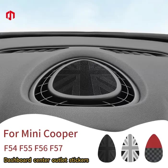 Aérateur de tableau de bord de voiture, sortie d'air conditionné, console centrale pour Mini Cooper F55 F56 F54 F57, accessoires de décoration intérieure de voiture