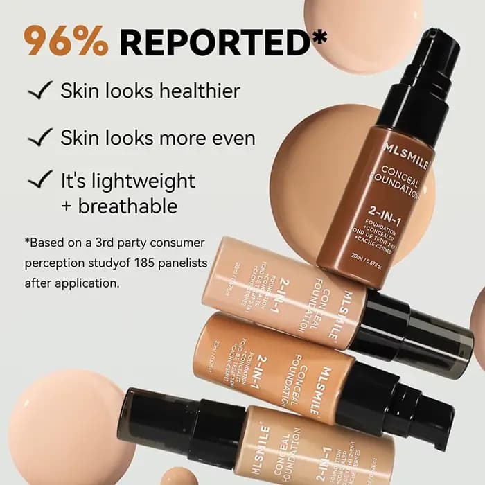 Crème de fond de teint pour le visage