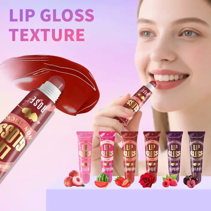 Ensemble de 6 gloss à lèvres