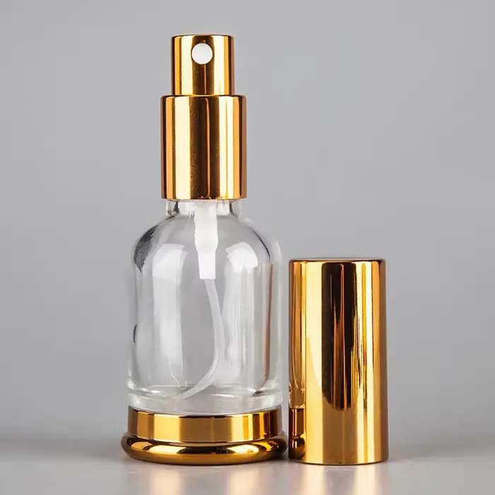 Flcopropriété compte-gouttes en verre pour huile fine de massage