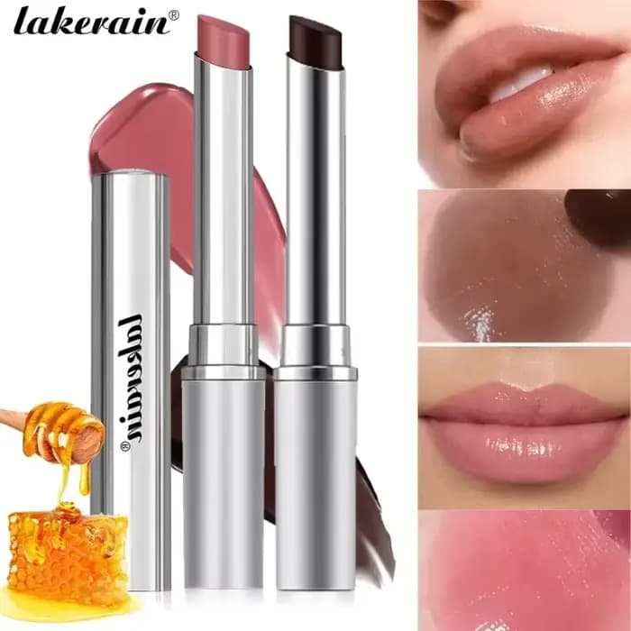Baume à lèvres teinté repulpant au miel rose et à la vitamine E