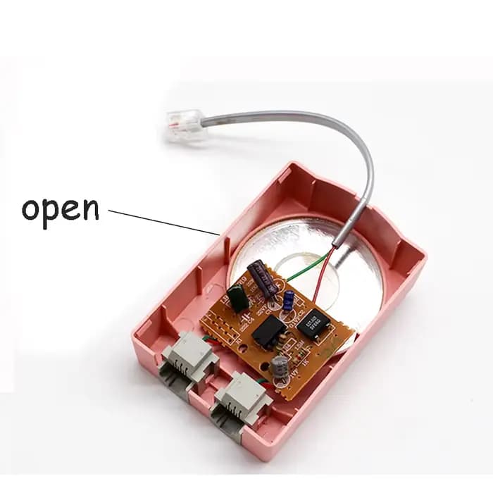 Amplificateur de sonnerie de téléphone extra-puissant avec lumière stroboscopique pour ligne fixe