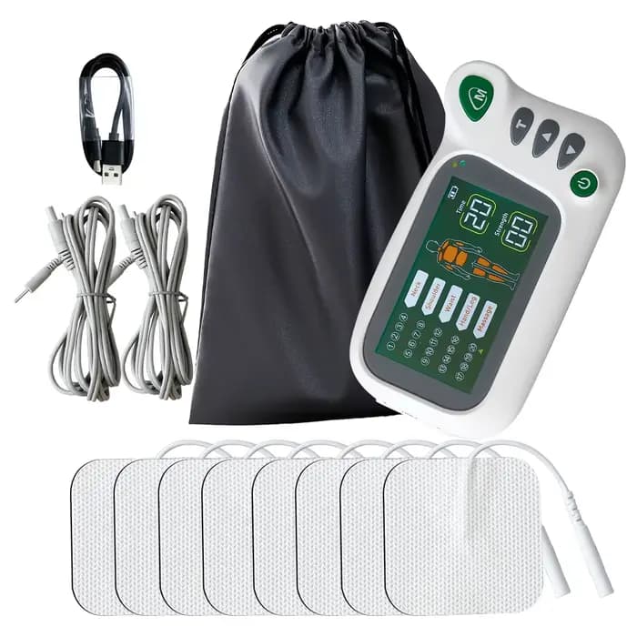 Masseur corporel numérique à impulsions douces, 20 modes, pour le soin apaisant du corps, appareil de massage domestique, stimulation des points d'acupuncture, relaxation musculaire