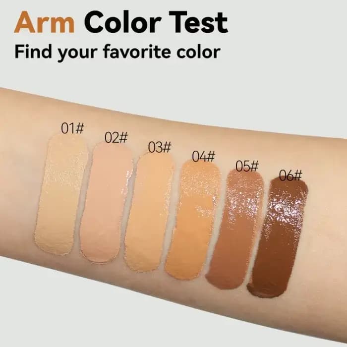 Crème de fond de teint pour le visage