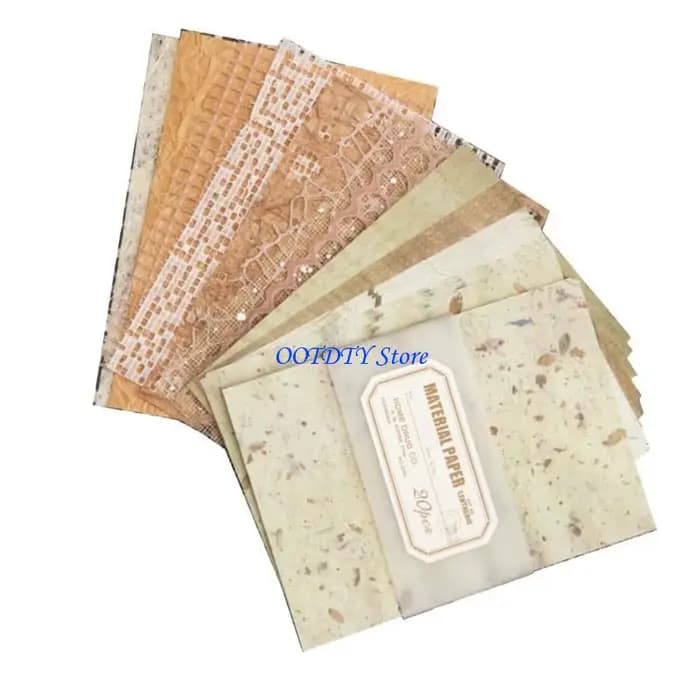 367a 20 feuilles fond esthétique Papier décoratif Scrapbooking Papier d'embellissement