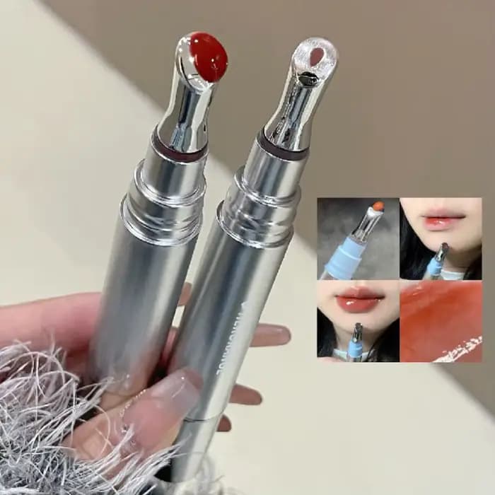 Miroir aqueux Essence brillant à lèvres liquide rouge
