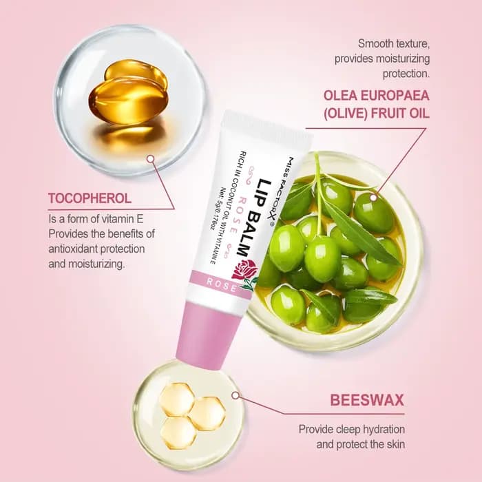 30 pièces MISS FACTORX Rouge à lèvres infusé à l'acide hyaluronique et au collagène - Coloration