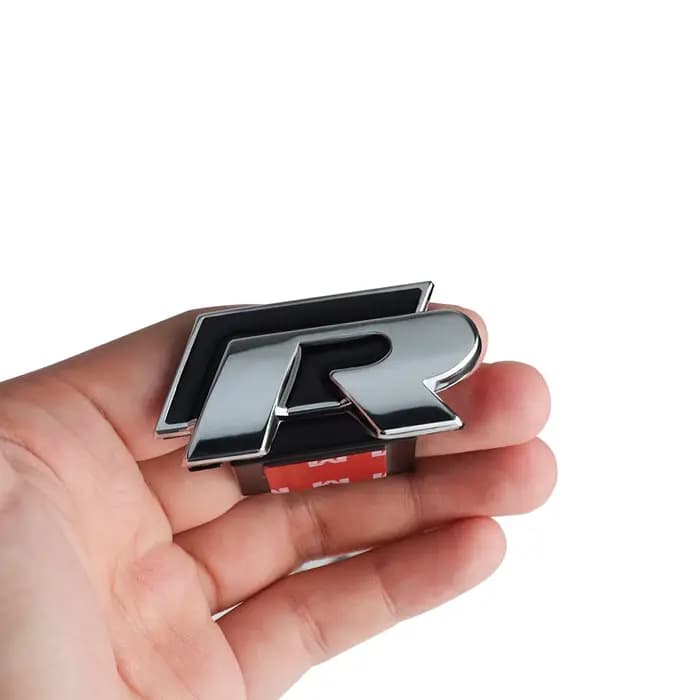 Autocollant 3D Rline Logo pour calandre avant et coffre de voiture, pour Volkswagen Golf Polo Passat B8 T4 T5 T-roc Jetta Tiguan Touran Tcross B6