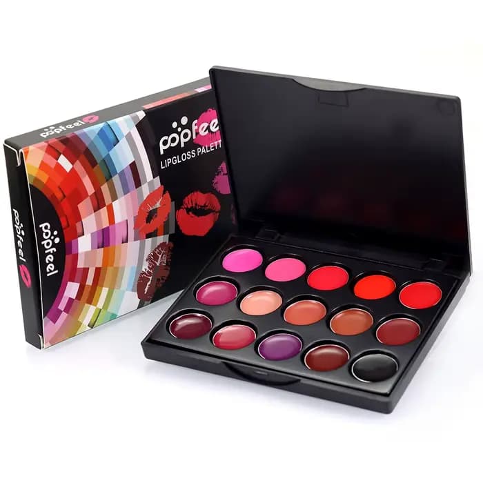 Couleurs rouge à lèvres Palette ensemble longue durée brillant