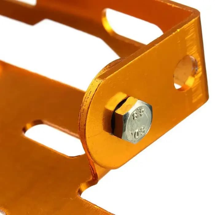 Couvercle de plaque d'immatriculation universel en aluminium réglable, support de plaque de planificateur de moto, support rapide, pièces de vélo de route