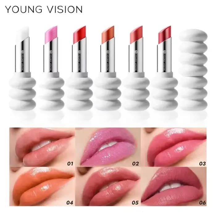 Rouge à Lèvres Hydratant et Brcorporelle en Gelée de Clip Rose