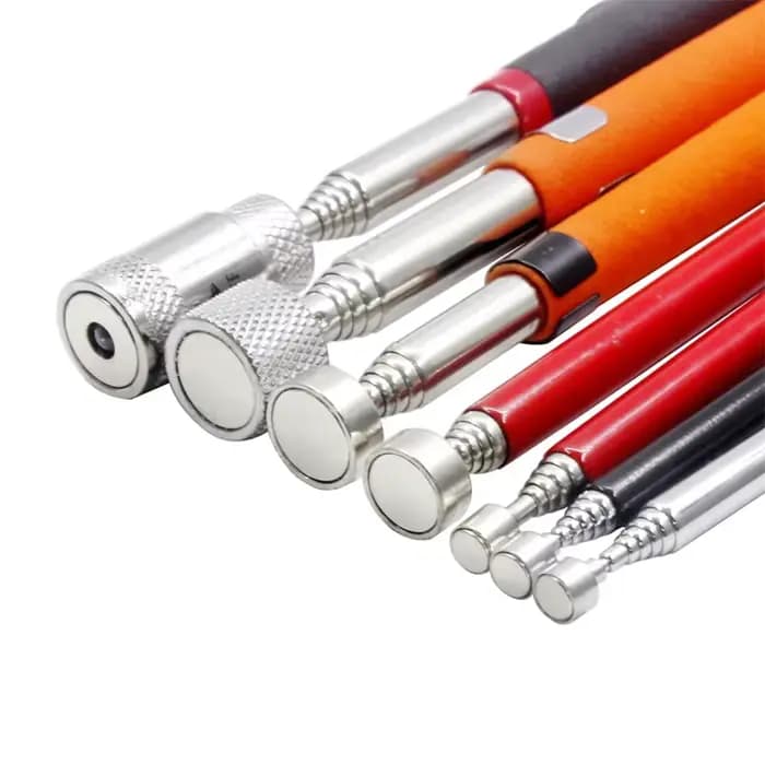Mini stylo magnétique télescopique Portable, outils pratiques, capacité pour ramasser des boulons d'écrou, bâton de tige de ramassage extensible