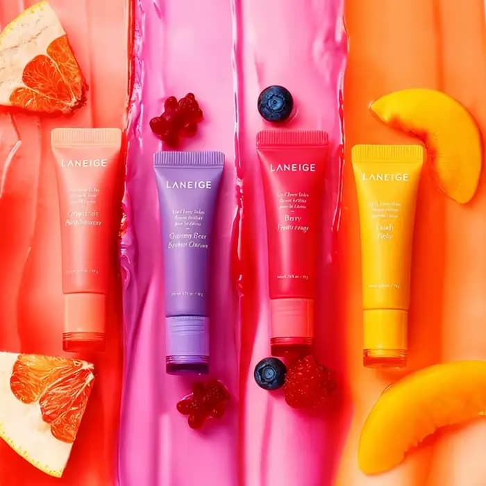 Laneige noël offres spéciales beignet baume à lèvres léger hydratant nourrissant réparateur améliorer les lignes