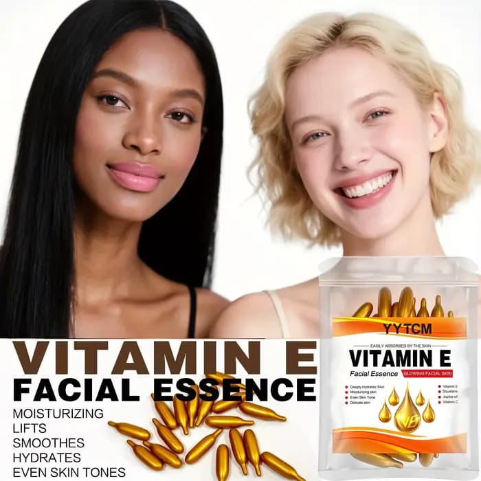 Essence en capsules hydratante en profondeur à la vitamine E