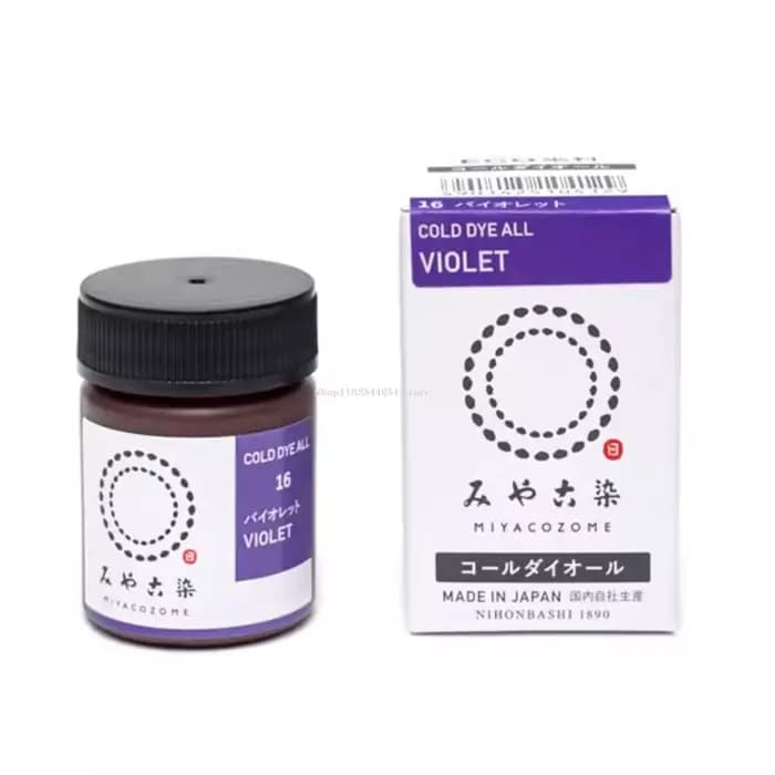 Teinture à froid japonaise complète, 20g, pour coton, lin et soie, teinture à basse température, vêtements de bricolage, Pigment à couleur changeante