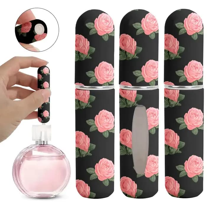 Récipient liquide rechargeable de parfum à remplissage inférieur de 5ml