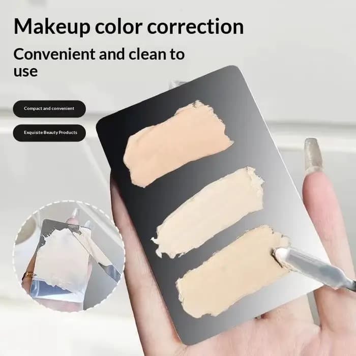 Palette de maquillage pour l'application de fond de teint