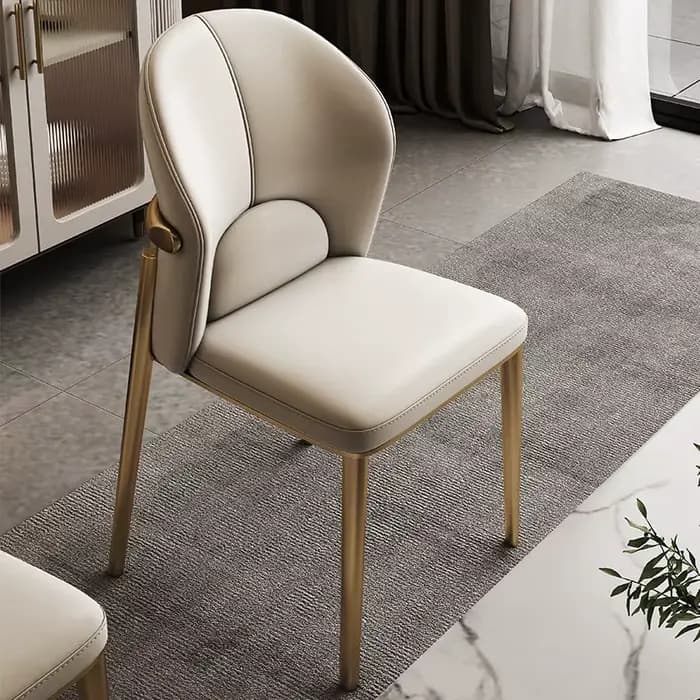 Chaises de salle à manger relaxantes pour la cuisine, design moderne, confortables, minimalistes, chaise de salle à manger de luxe, élégante, meubles de salle à manger