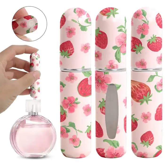 Récipient liquide rechargeable de parfum à remplissage inférieur de 5ml