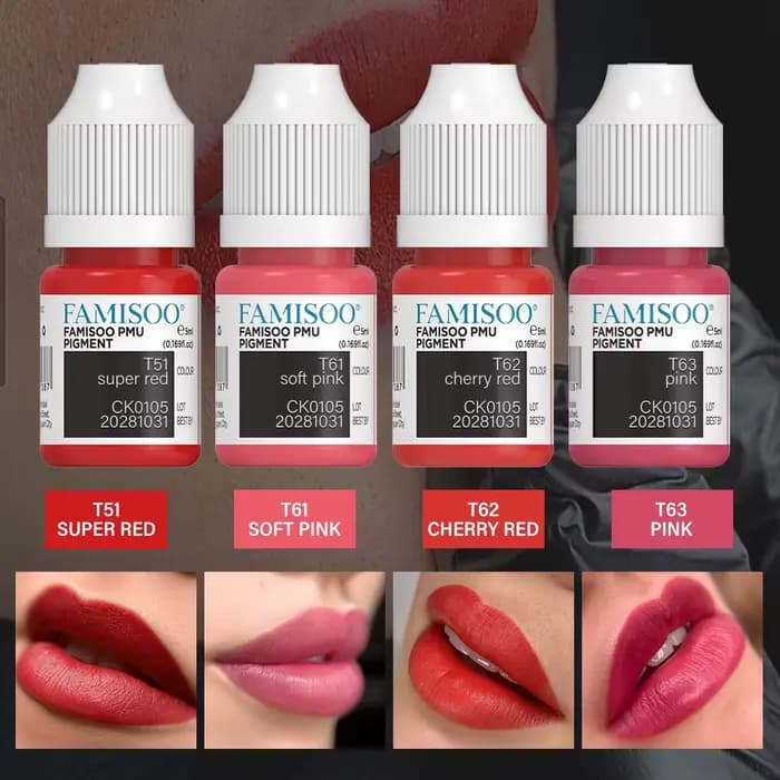 FAMISOO – encre de tatouage pour lèvres