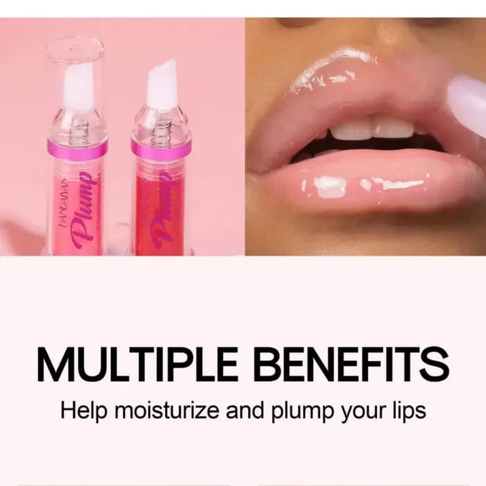 HANDAYAN 6 couleurs lèvres plus dodues brillant hydratant miel huile rehausseur Transparent