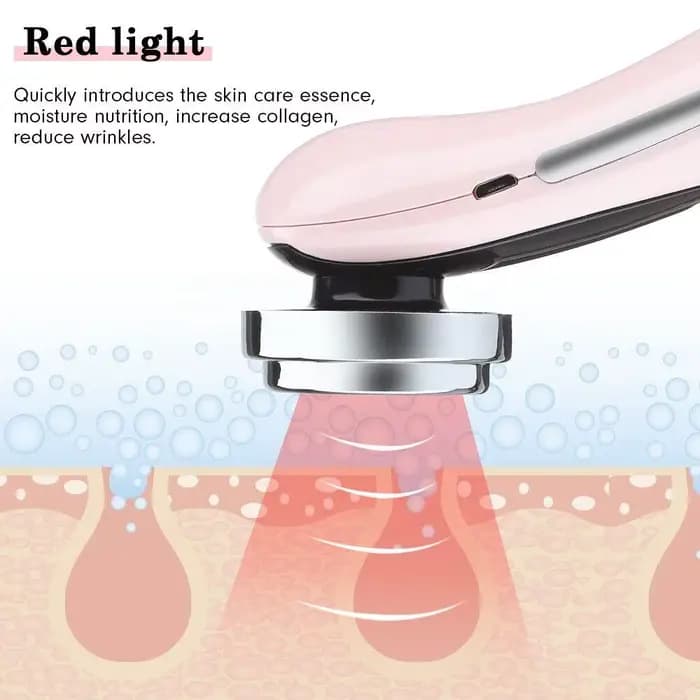 Masseur Facial multifonction 4 en 1, dispositif de radiofréquence pour le visage RF EMS, masseur électrique pour le visage, dispositif de beauté, outils de soins de la peau