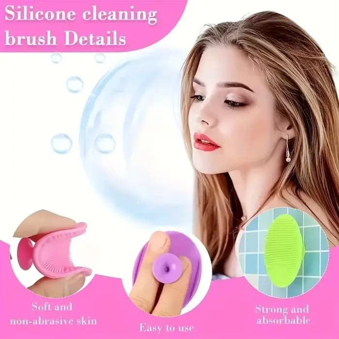 Brosses pour le visage et le corps - Outils quotidiens de soin et d'exfoliation, accessoires de nettoyage du visage, exfoliants texturés