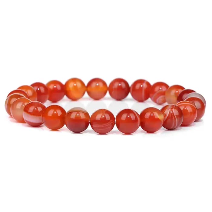 Bracelets en pierre naturelle rouge, perles de 8mm, Agates, Turquois, œil de tigre, Yoga, méditation, bijoux cadeaux pour femmes et hommes