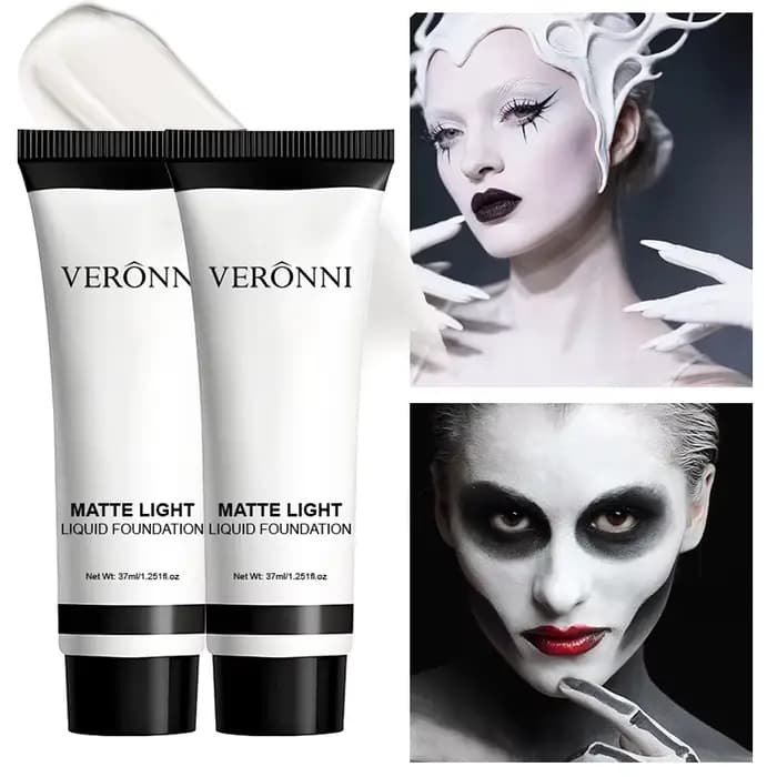 Fond de teint professionnel blanc pour le visage