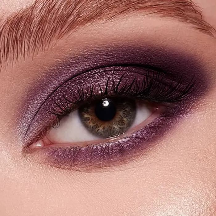 Crayon fard à paupières métallique blanc noir violet