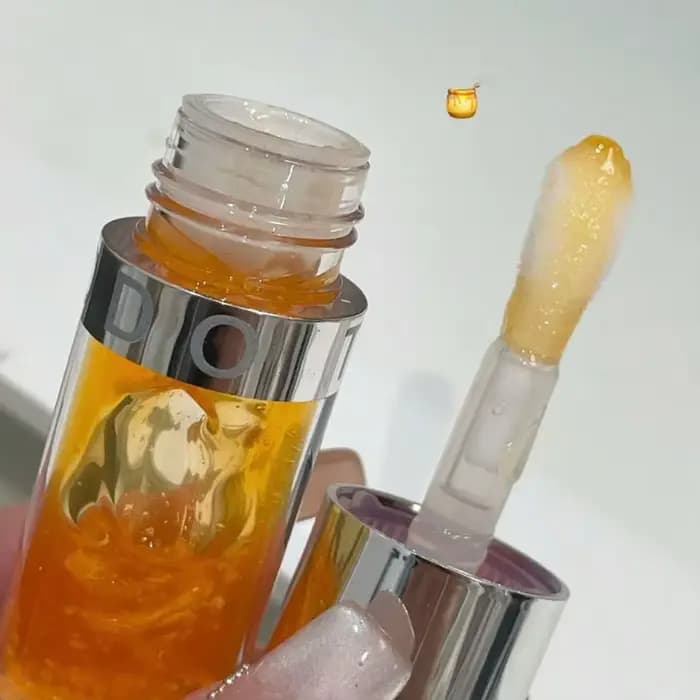 Toot Dodo Gloss à lèvres éclatant Formule hydratante Effet verre transparent Look élégant Parfait pour les cadeaux de fêtes