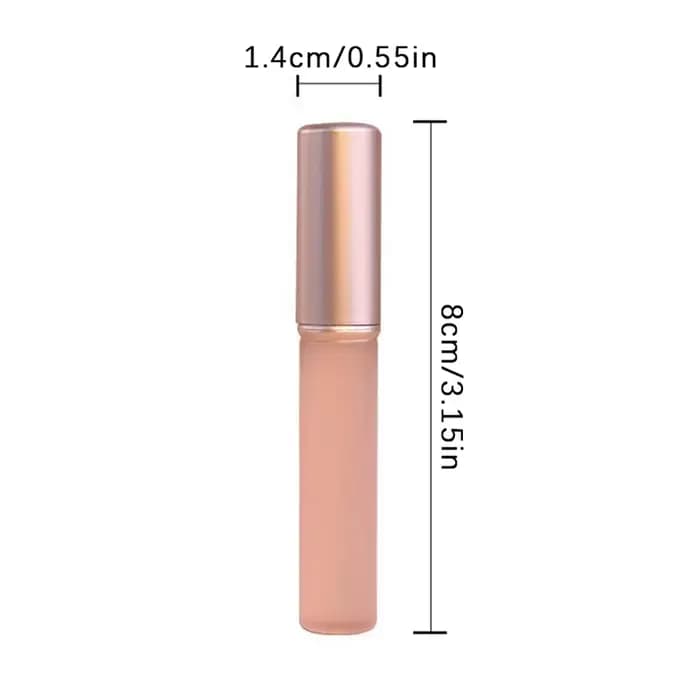 Brosse à lèvres souple à tête ronde en Silicone