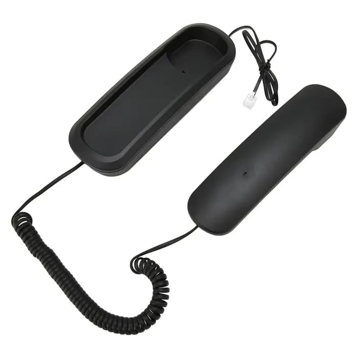 Téléphone fixe filaire rétro silencieux, adapté aux maisons, hôtels, écoles et bureaux