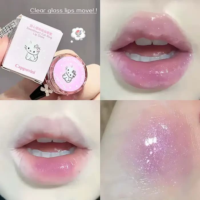 Pâte de brillant à lèvres rose